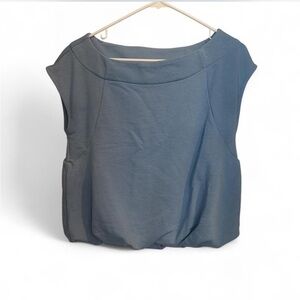 Loft Blue Women's Scoop Neck Top